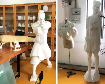 Aplicación de la tecnología de impresión 3D de nylon SLS en laboratorios de diseño de arte de colegios y universidades