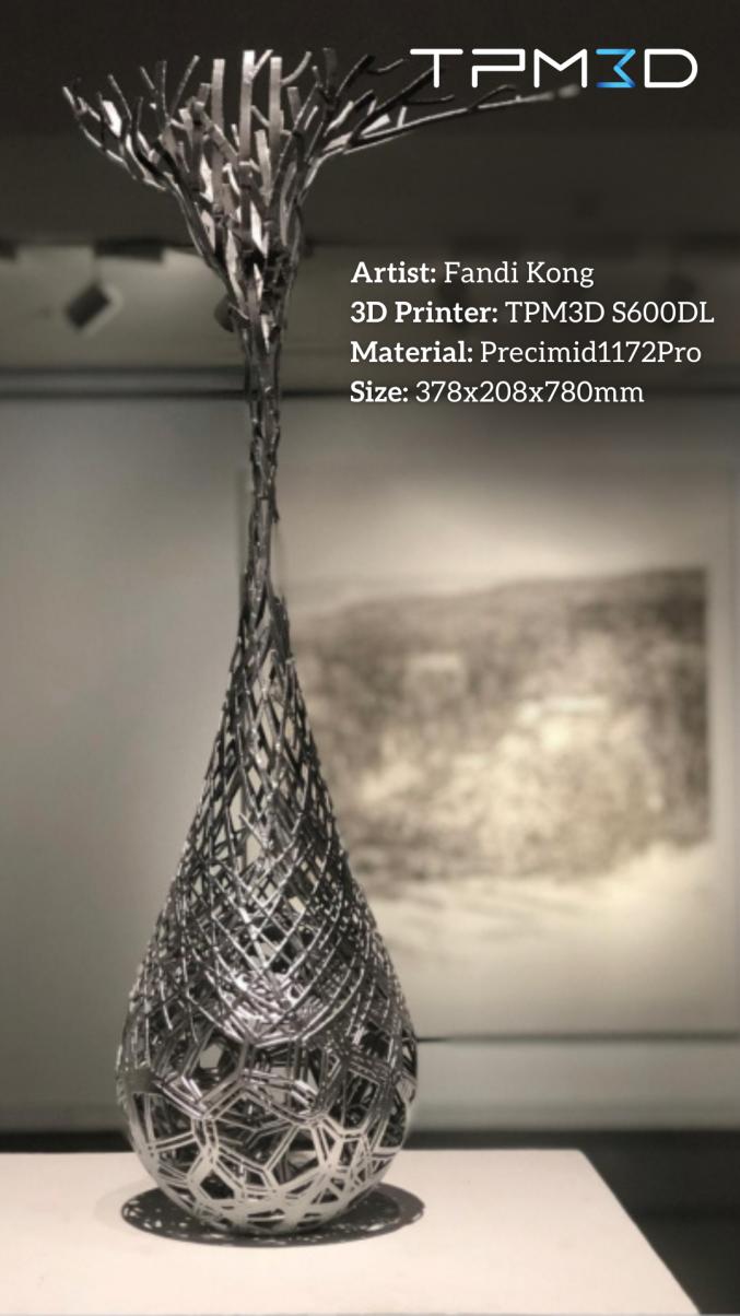3D Printing Meets Cultural Design: How TPM3D Enabled a Complex Sculpture to Take Shape